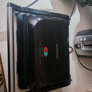 Proctor Silex Black Sandwich Maker